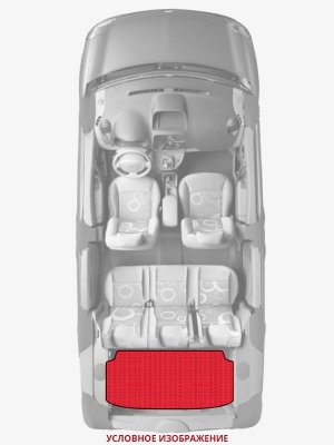 ЭВА коврики «Queen Lux» багажник для Skoda 105/120/125